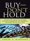 Buy--DON'T Hold (eBook): Investing with ETFs Using Relative Strength to Increase Returns with Less Risk